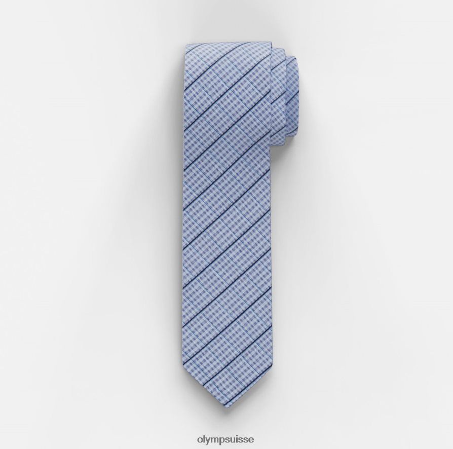 cravate slim 6,5 cm, bleu OLYMP accessoires VVP4DB2231