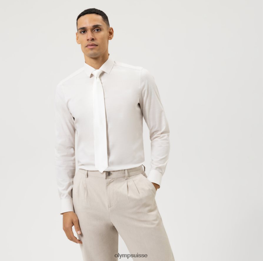 cravate slim 6,5 cm, champagne OLYMP accessoires VVP4DB2473