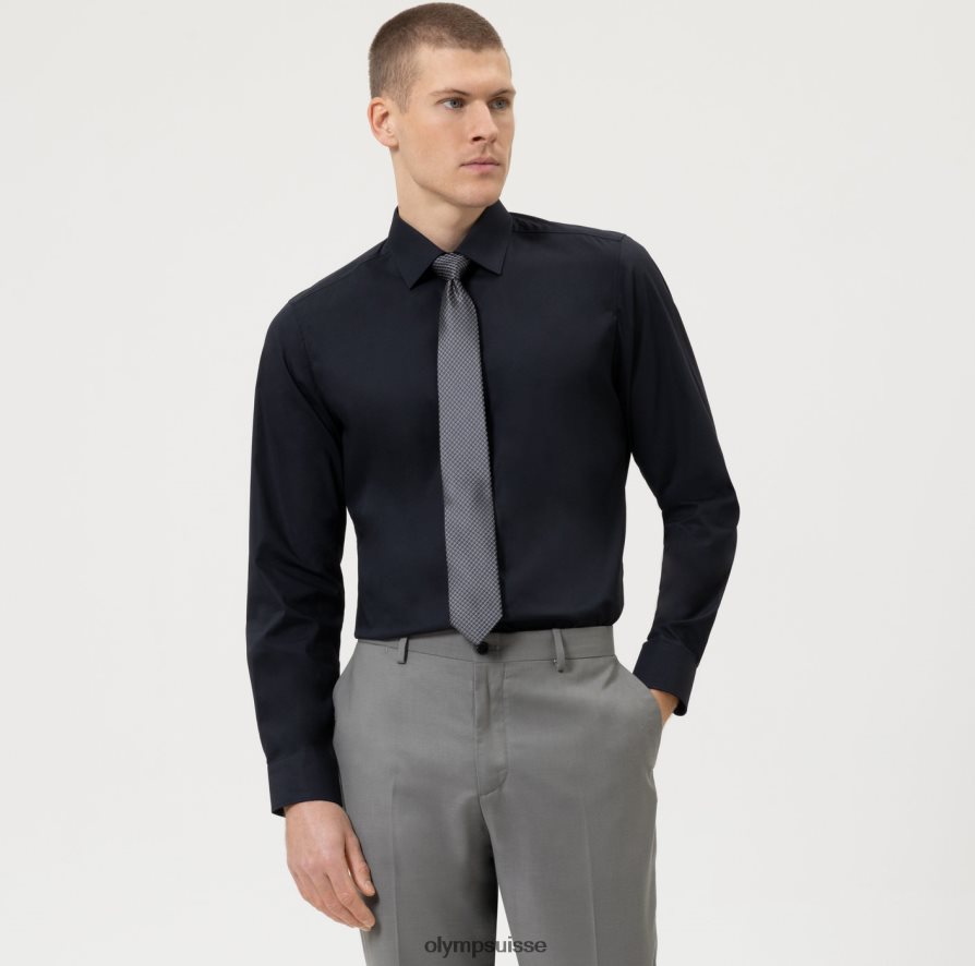 cravate slim 6,5 cm, noir OLYMP accessoires VVP4DB2346