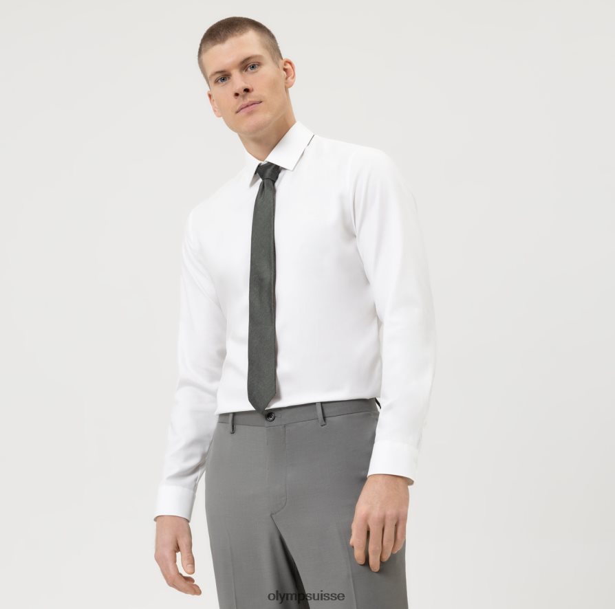 cravate slim 6,5 cm, olive OLYMP accessoires VVP4DB2241