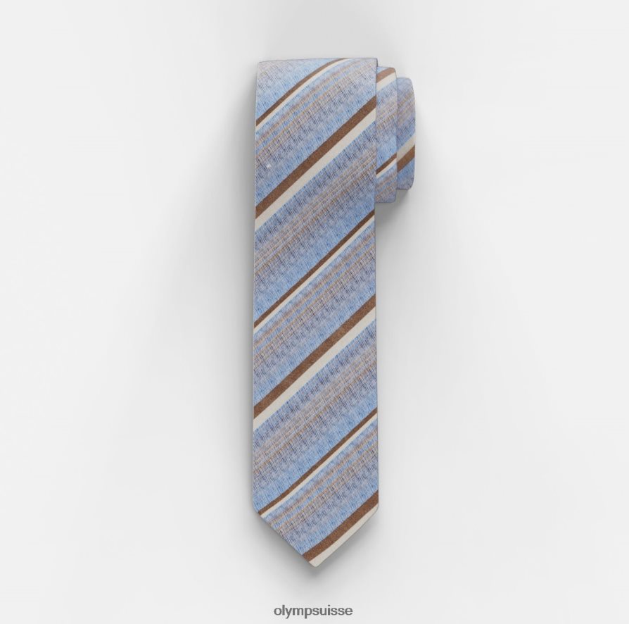 cravate slim 6,5 cm, taupe OLYMP accessoires VVP4DB2275