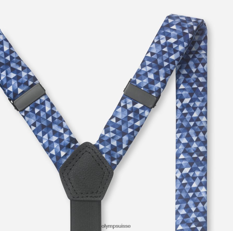 ensemble de bretelles / ensemble de pochettes de costume marine OLYMP accessoires VVP4DB2660