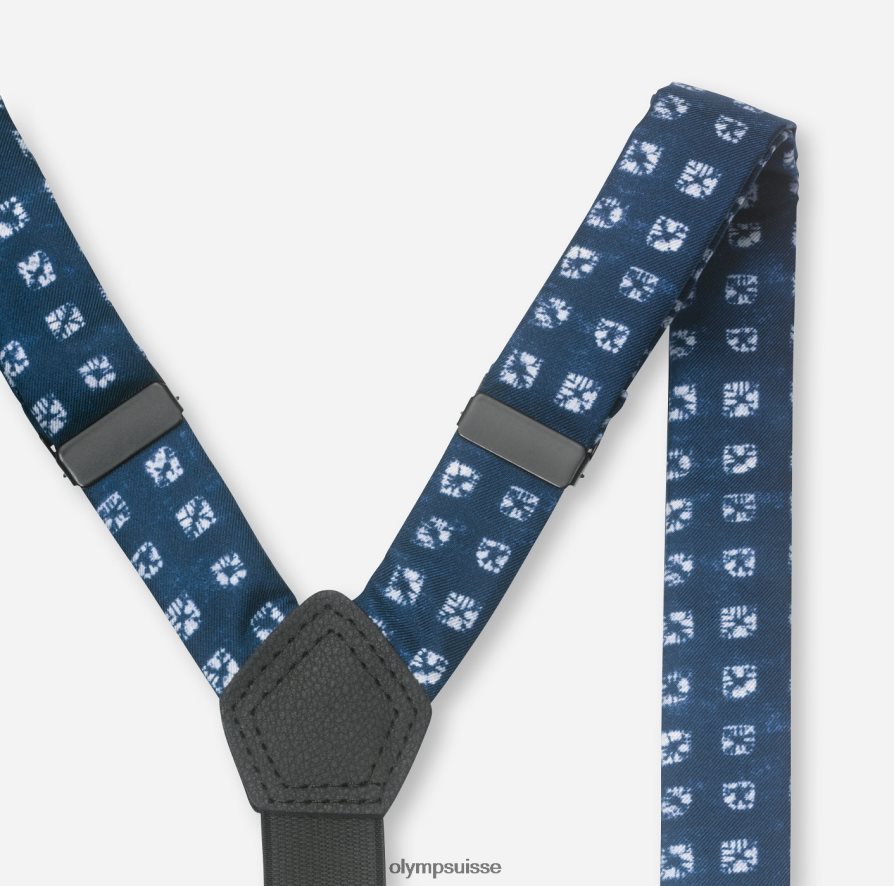 ensemble de bretelles / ensemble de pochettes de costume marine OLYMP accessoires VVP4DB2661