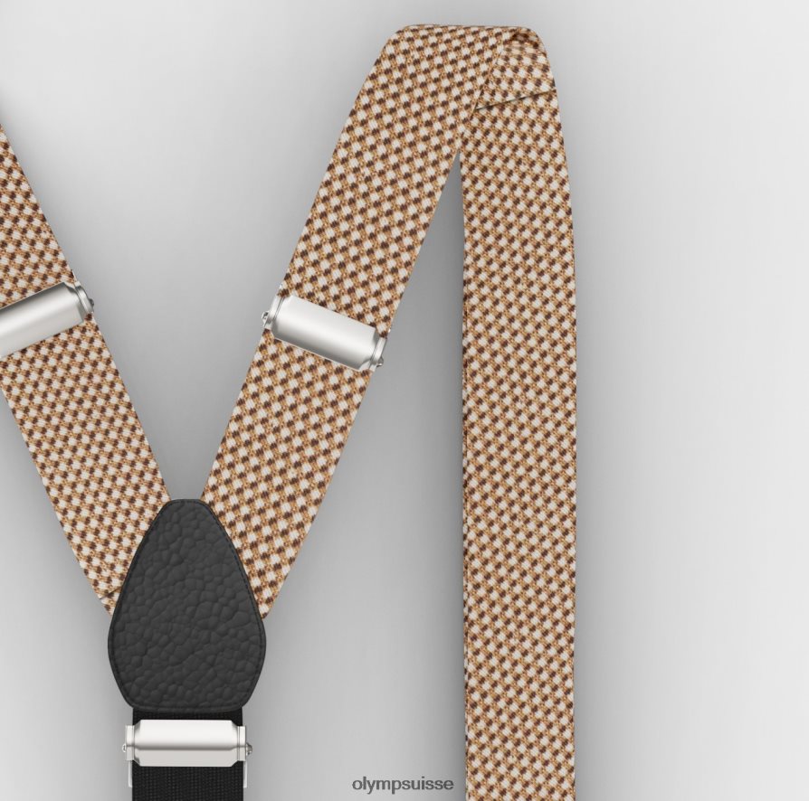 ensemble de bretelles / ensemble de pochettes de costume naturel OLYMP accessoires VVP4DB2635