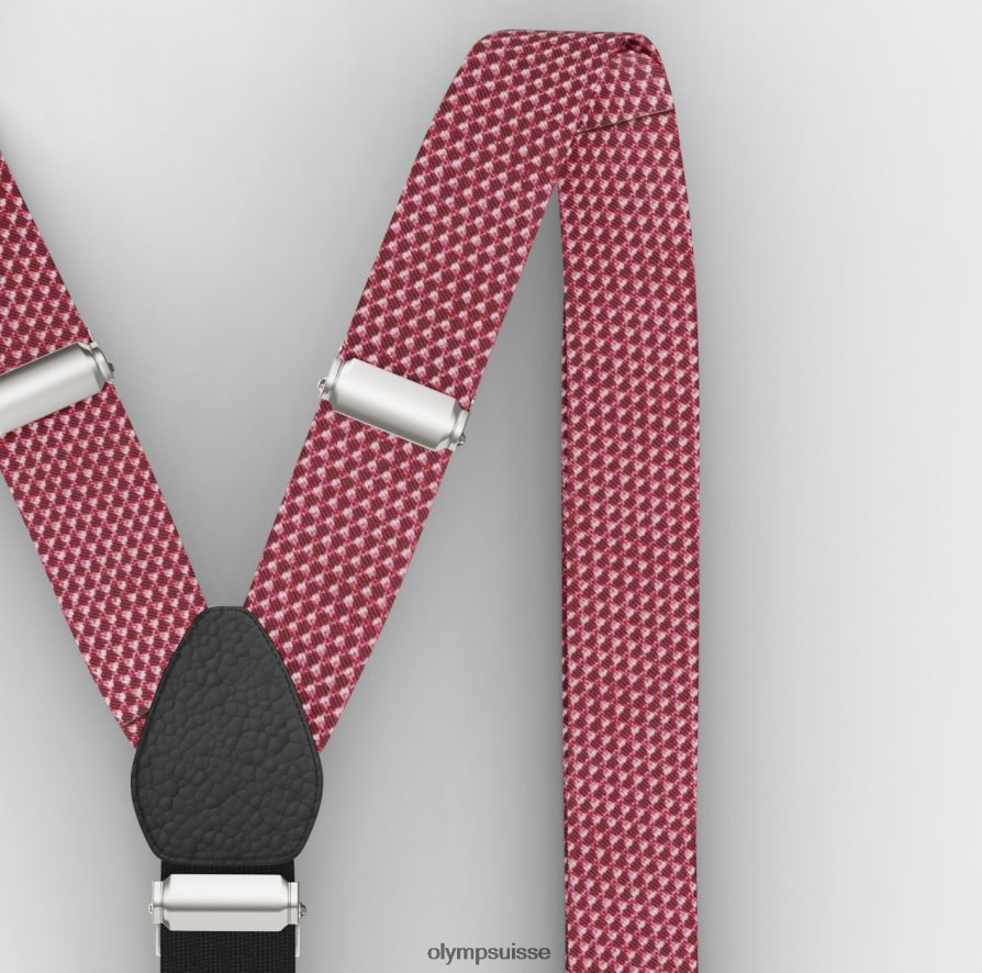 ensemble de bretelles / ensemble de pochettes de costume orange OLYMP accessoires VVP4DB2650