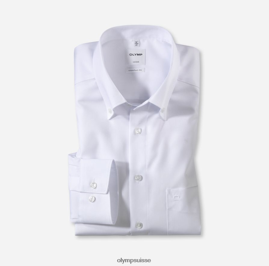 Luxor Comfort Fit, chemise business, boutonnée, blanc OLYMP vêtements VVP4DB1678