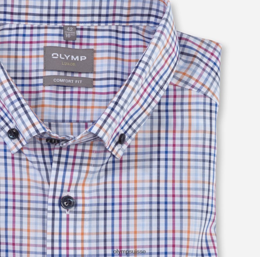 Luxor Comfort Fit, chemise business, boutonnée, orange OLYMP vêtements VVP4DB1544