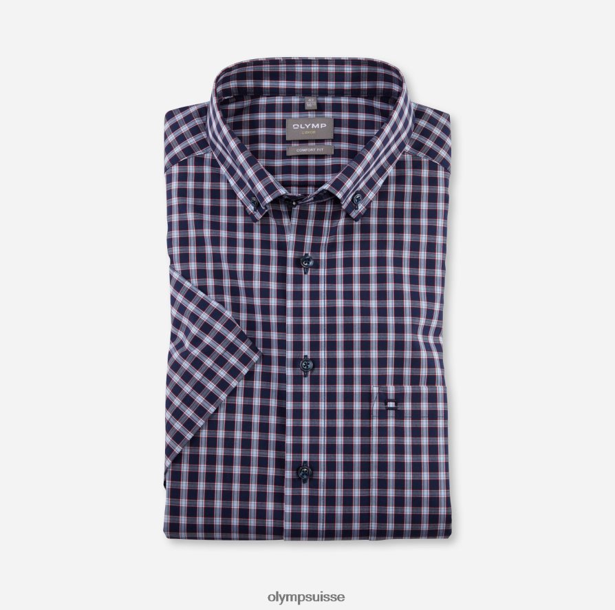 Luxor Comfort Fit, chemise business, boutonnée, rouge OLYMP vêtements VVP4DB1547