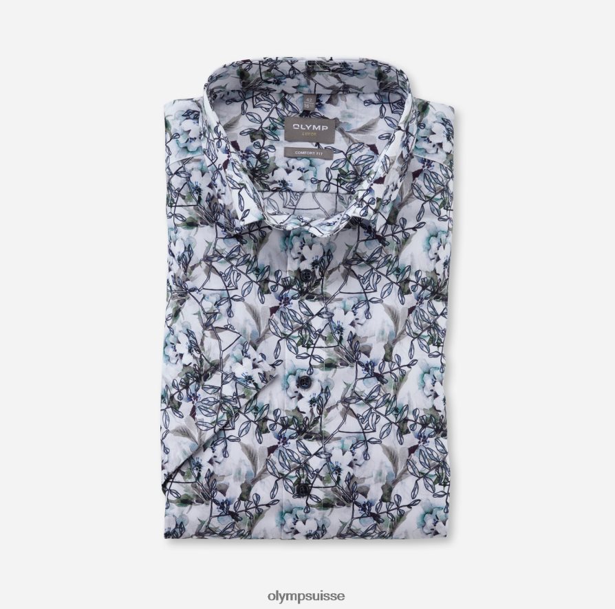 Luxor Comfort Fit, chemise business, sous boutonnée, aqua OLYMP vêtements VVP4DB1624