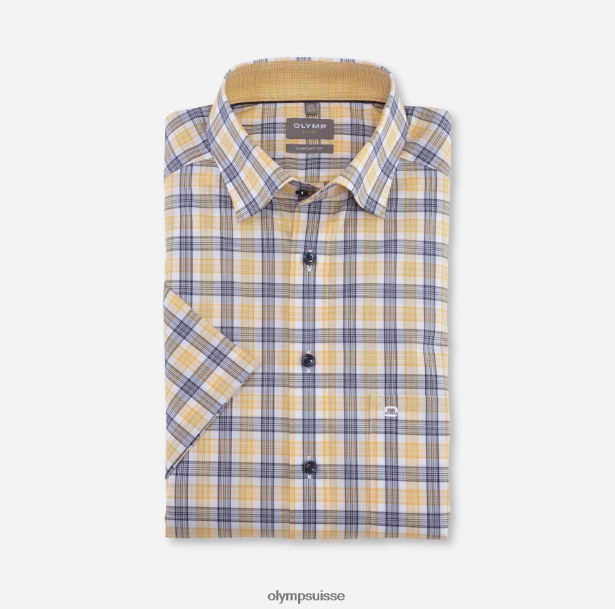 Luxor Comfort Fit, chemise business, sous boutonnée, jaune OLYMP vêtements VVP4DB1520