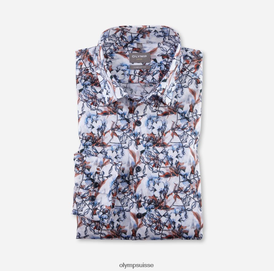 Luxor Comfort Fit, chemise business, sous boutonnée, mandarine OLYMP vêtements VVP4DB1501