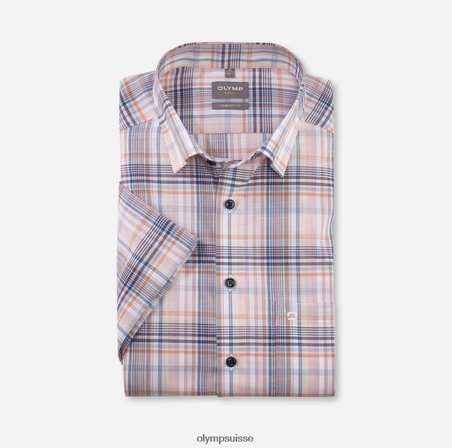 Luxor Comfort Fit, chemise business, sous boutonnée, mandarine OLYMP vêtements VVP4DB1542