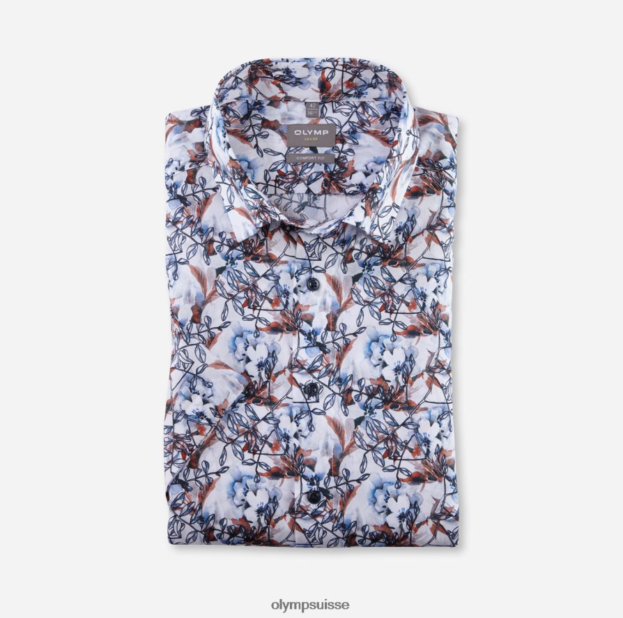 Luxor Comfort Fit, chemise business, sous boutonnée, mandarine OLYMP vêtements VVP4DB1627