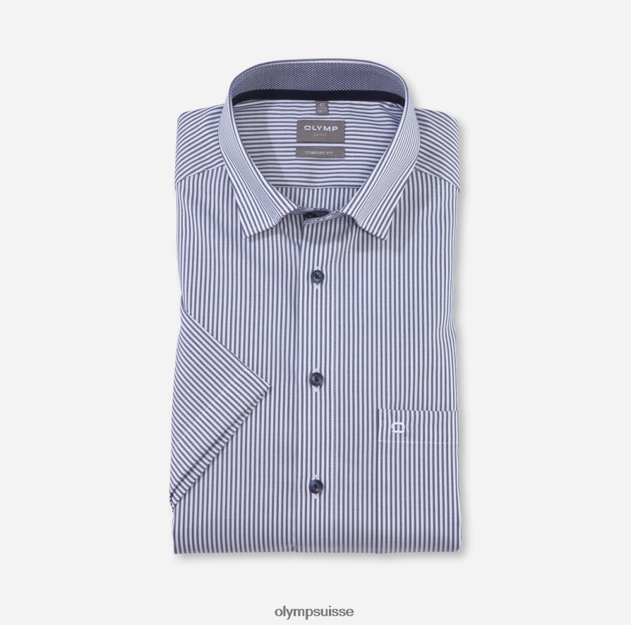 Luxor Comfort Fit, chemise business, sous boutonnée, marine OLYMP vêtements VVP4DB1558