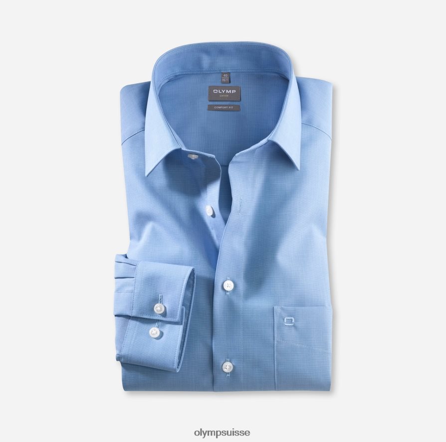 Luxor Comfort Fit, chemise d'affaires, New Kent, bleu OLYMP vêtements VVP4DB1689
