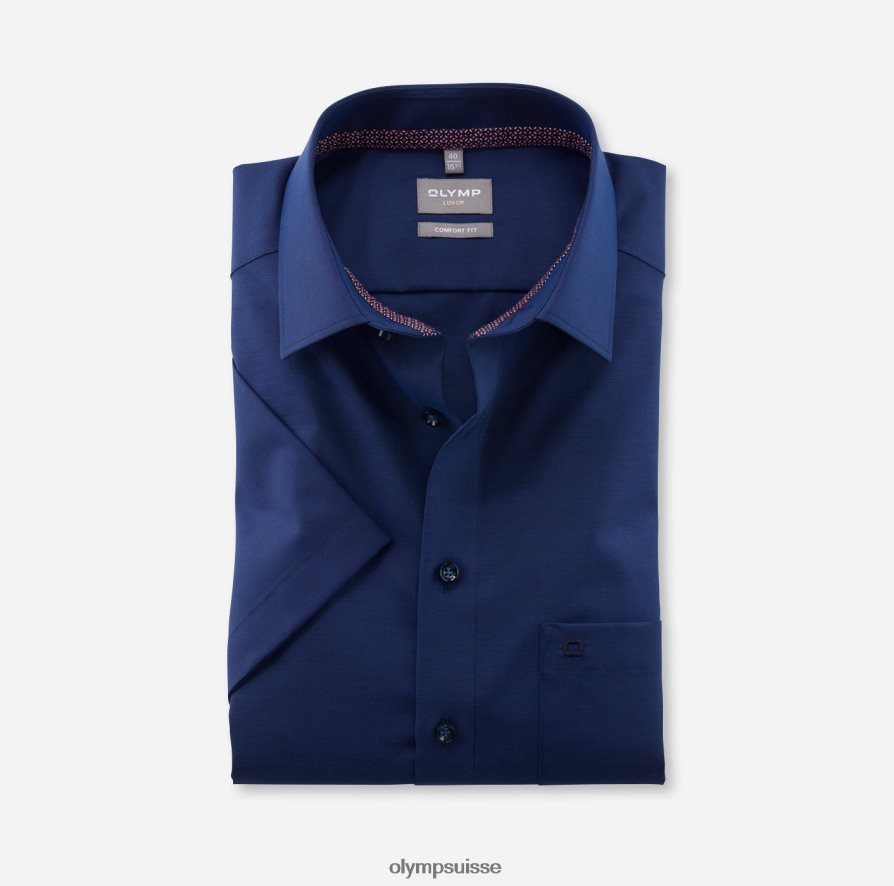 Luxor Comfort Fit, chemise d'affaires, New Kent, bleu nuit OLYMP vêtements VVP4DB1609