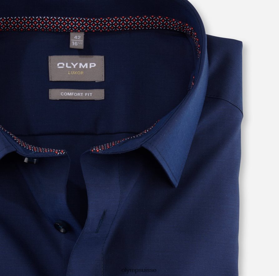 Luxor Comfort Fit, chemise d\'affaires, New Kent, bleu nuit OLYMP vêtements VVP4DB1647