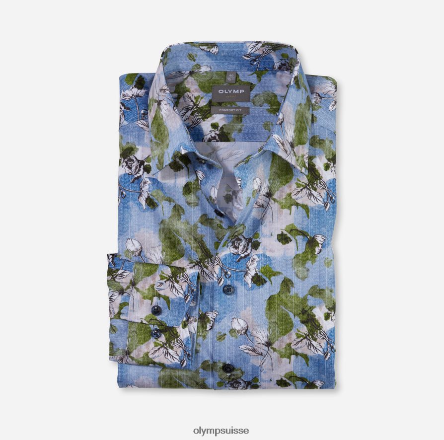 Luxor Comfort Fit, chemise d'affaires, New Kent, citron vert OLYMP vêtements VVP4DB1480