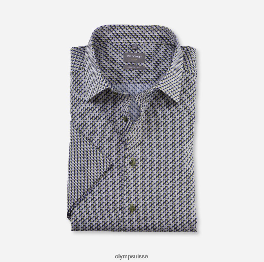 Luxor Comfort Fit, chemise d'affaires, New Kent, citron vert OLYMP vêtements VVP4DB1617