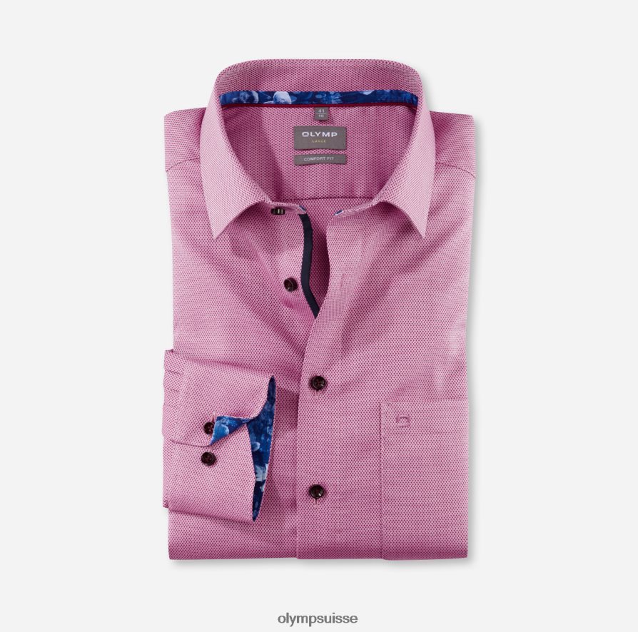Luxor Comfort Fit, chemise d'affaires, New Kent, fuchsia OLYMP vêtements VVP4DB1495