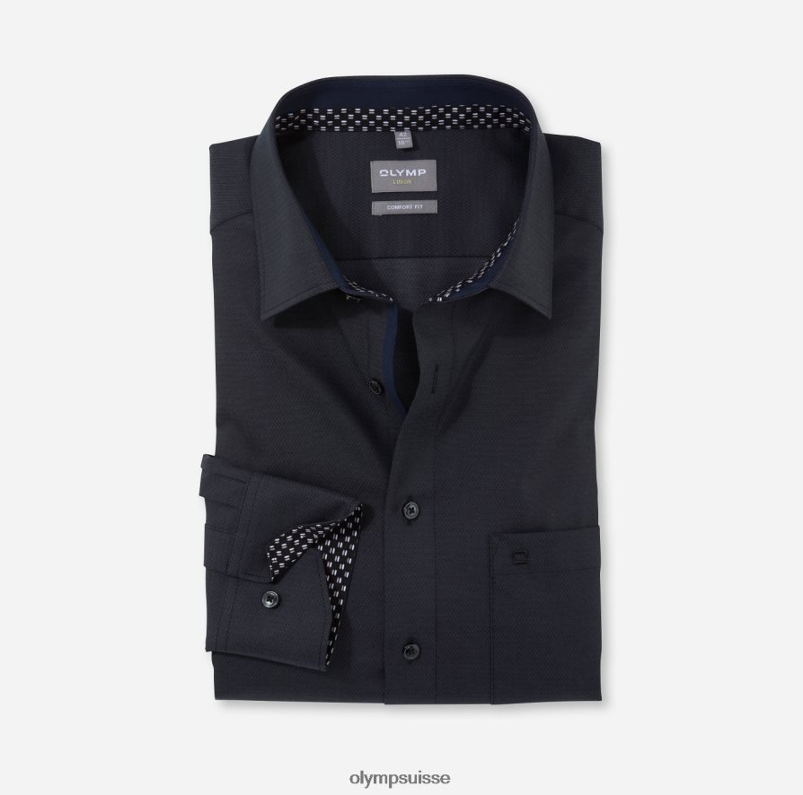 Luxor Comfort Fit, chemise d'affaires, New Kent, graphite OLYMP vêtements VVP4DB1598