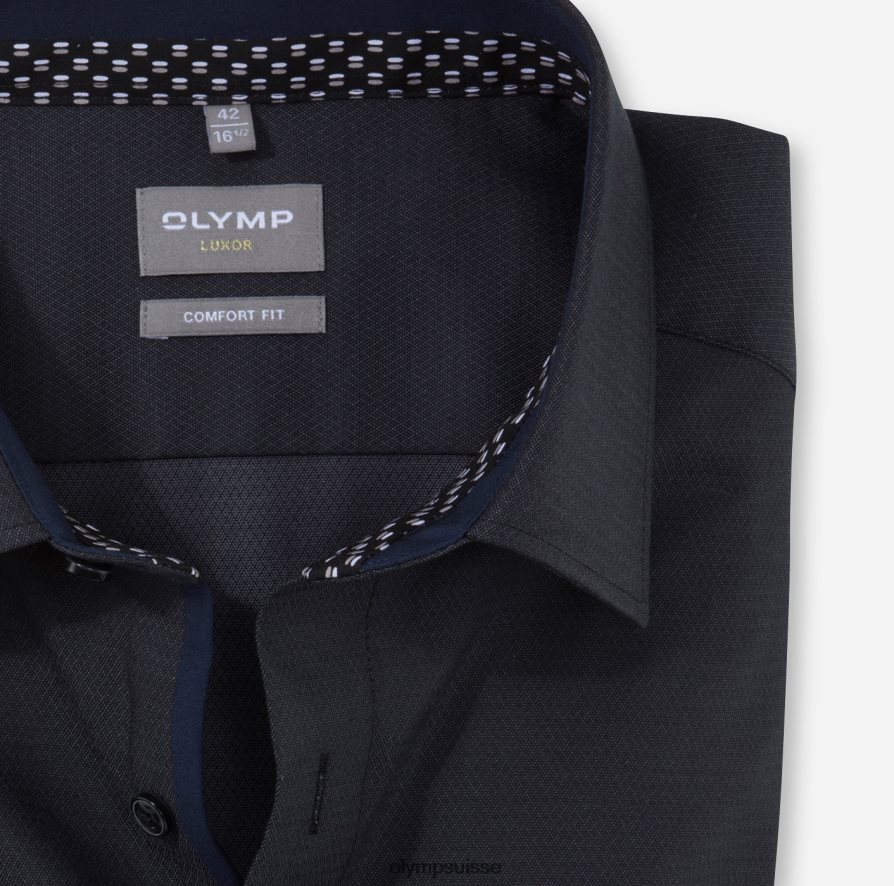 Luxor Comfort Fit, chemise d\'affaires, New Kent, graphite OLYMP vêtements VVP4DB1598