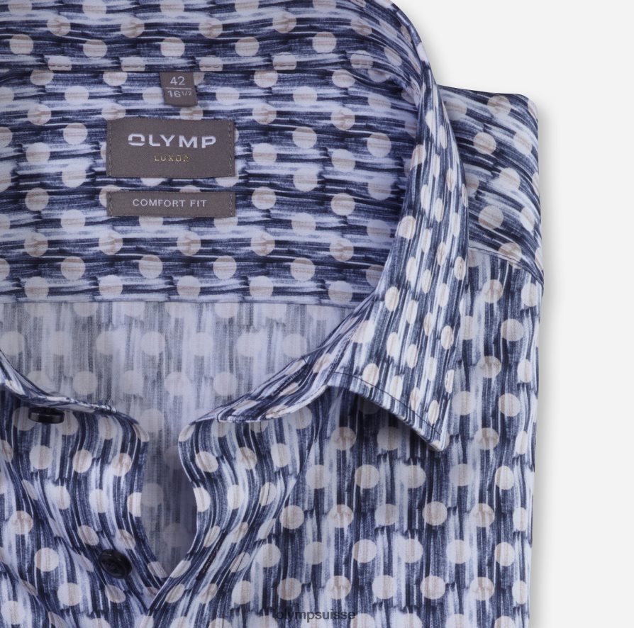 Luxor Comfort Fit, chemise d\'affaires, New Kent, naturel OLYMP vêtements VVP4DB1561