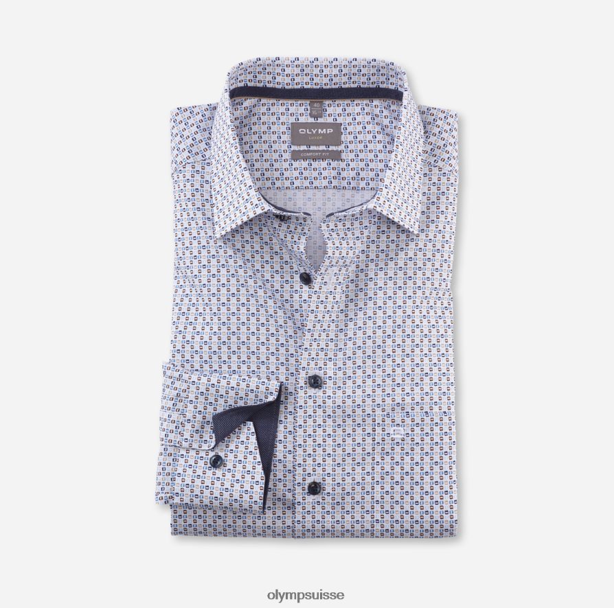 Luxor Comfort Fit, chemise d'affaires, New Kent, naturel OLYMP vêtements VVP4DB1597
