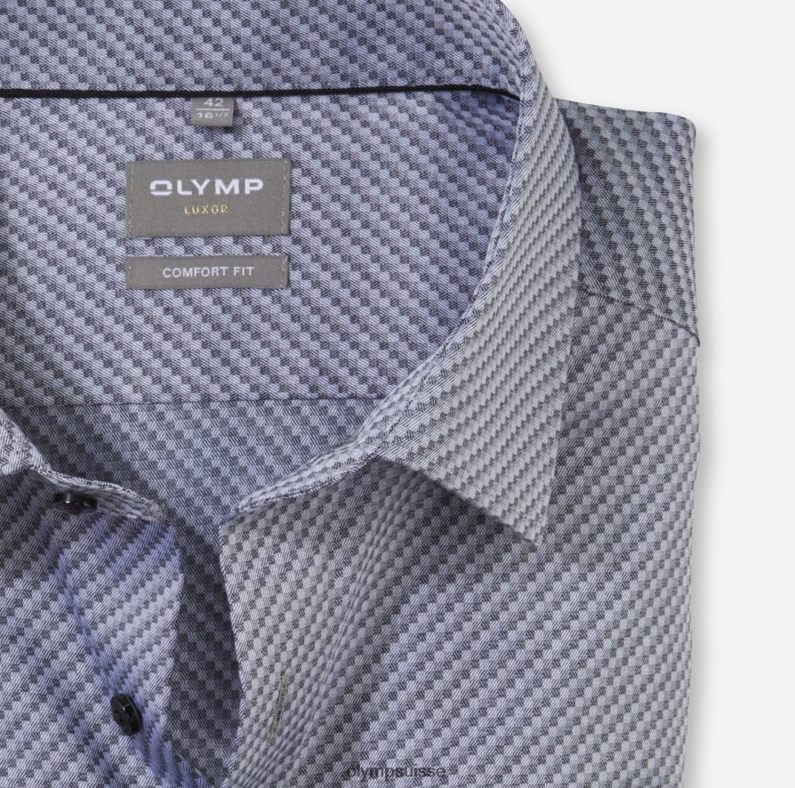 Luxor Comfort Fit, chemise d\'affaires, New Kent, noir OLYMP vêtements VVP4DB1606