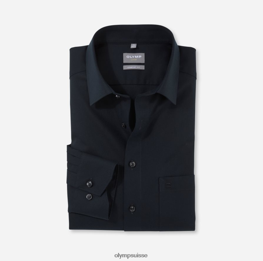 Luxor Comfort Fit, chemise d'affaires, New Kent, noir OLYMP vêtements VVP4DB1640