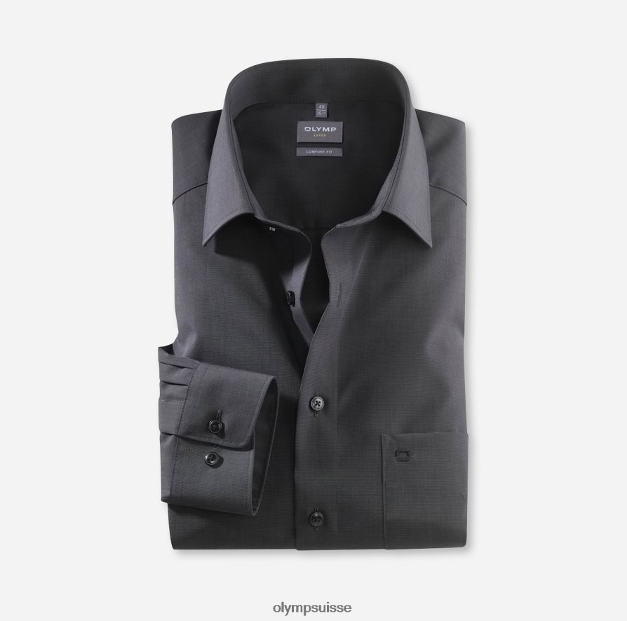 Luxor Comfort Fit, chemise d'affaires, New Kent, noir OLYMP vêtements VVP4DB1690