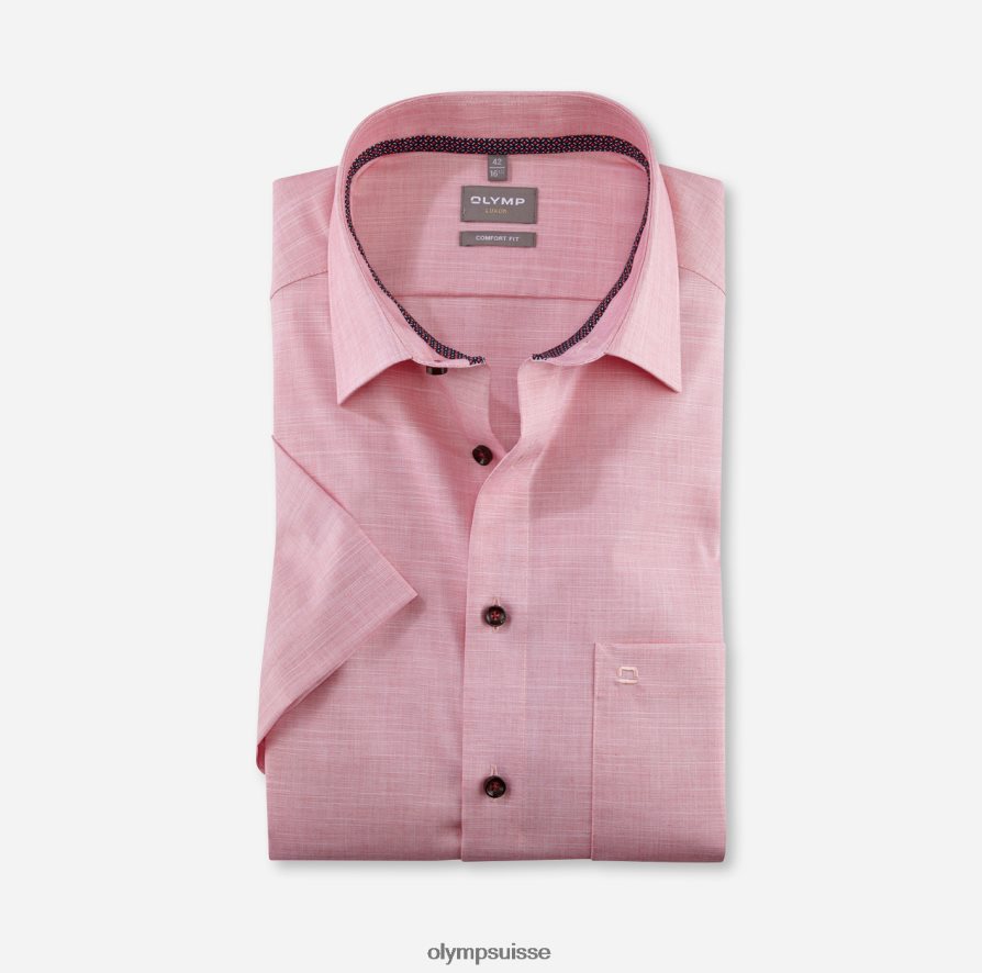 Luxor Comfort Fit, chemise d'affaires, New Kent, rouge OLYMP vêtements VVP4DB1659