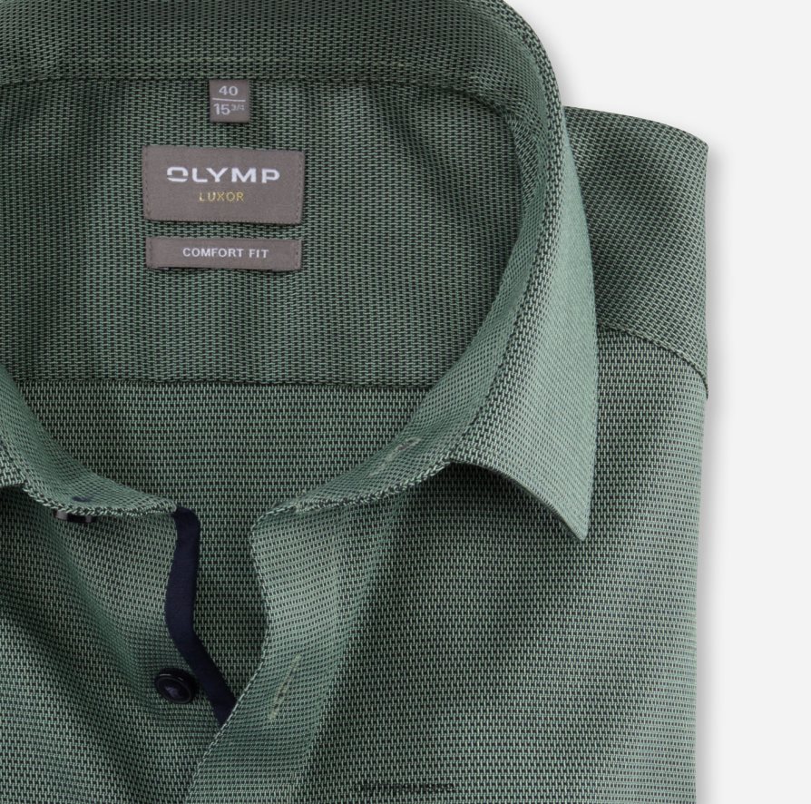 Luxor Comfort Fit, chemise d\'affaires, New Kent, vert clair OLYMP vêtements VVP4DB1554