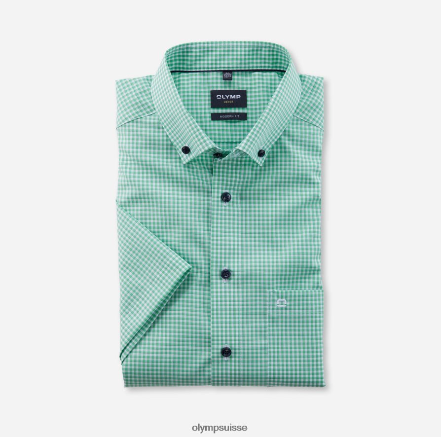 Luxor Modern Fit, chemise business, boutonnée, vert clair OLYMP vêtements VVP4DB1208
