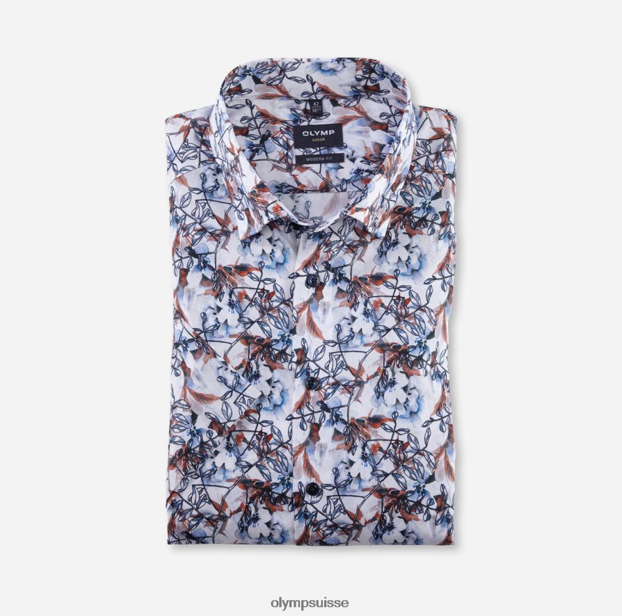 Luxor Modern Fit, chemise business, sous boutonnée, mandarin OLYMP vêtements VVP4DB1123
