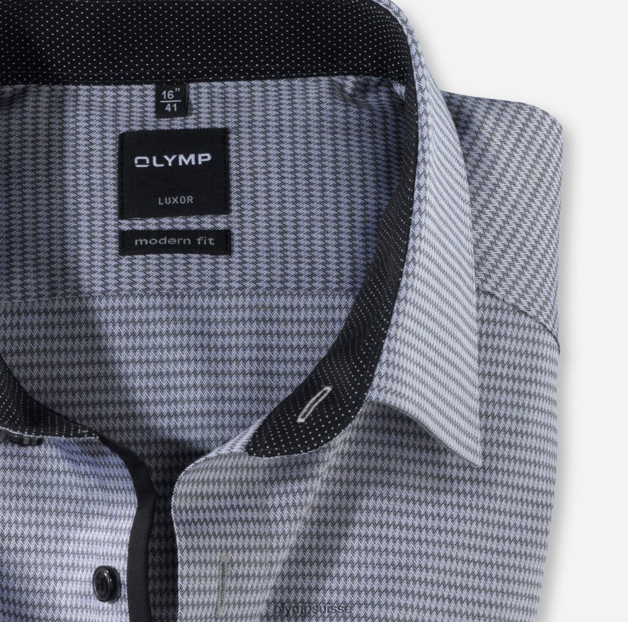 Luxor Modern Fit, chemise d\'affaires, manches longues extra longues, New Kent, noir OLYMP vêtements VVP4DB1456