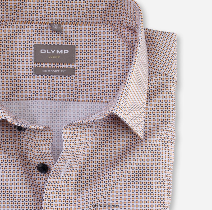 coupe confort louxor, chemise d\'affaires, new kent, mandarin OLYMP vêtements VVP4DB1487