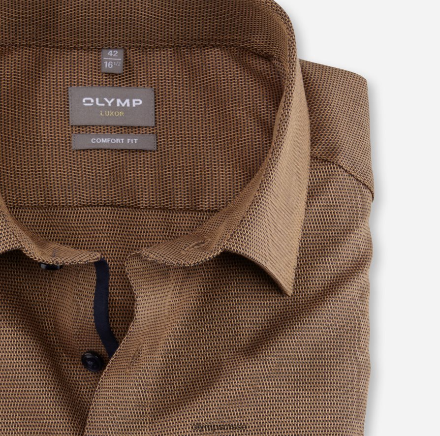 coupe confort louxor, chemise d\'affaires, new kent, mandarin OLYMP vêtements VVP4DB1504