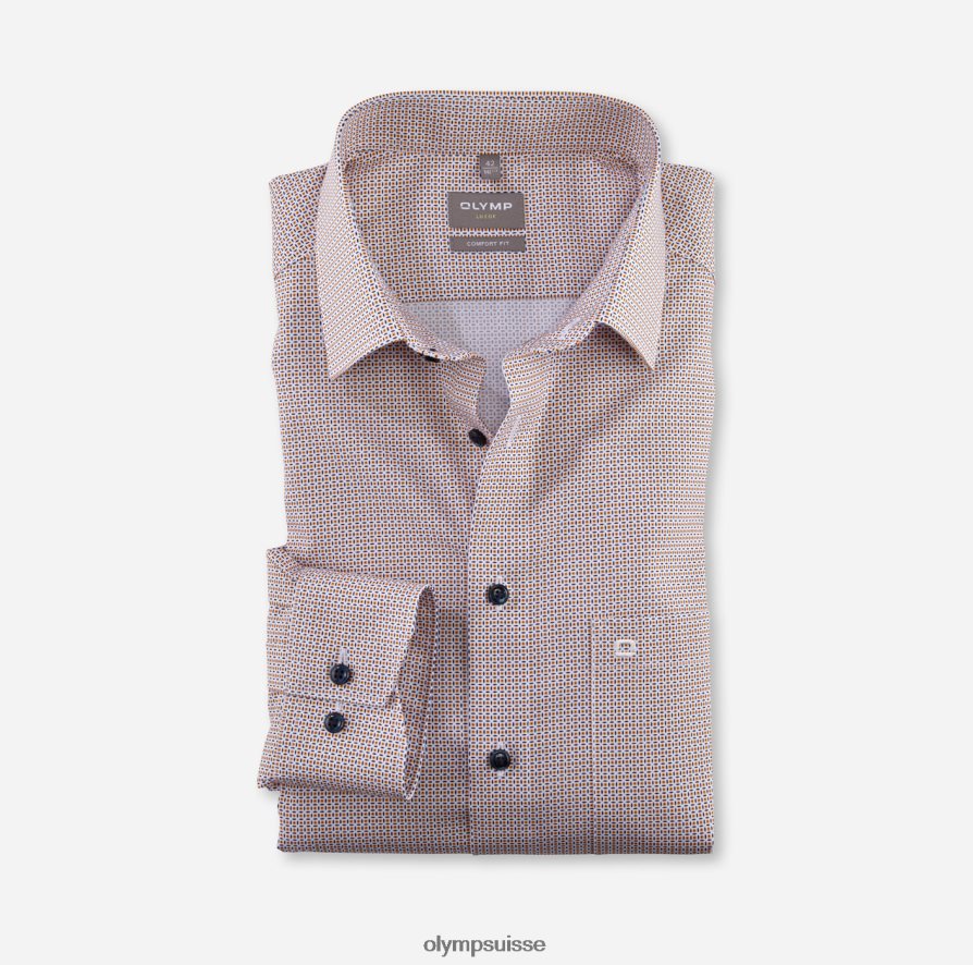 coupe confort louxor, chemise d'affaires, new kent, mandarin OLYMP vêtements VVP4DB1536