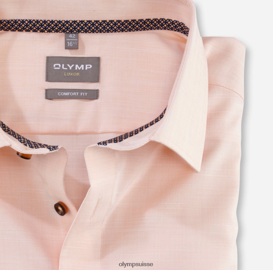 coupe confort louxor, chemise d\'affaires, new kent, mandarin OLYMP vêtements VVP4DB1611
