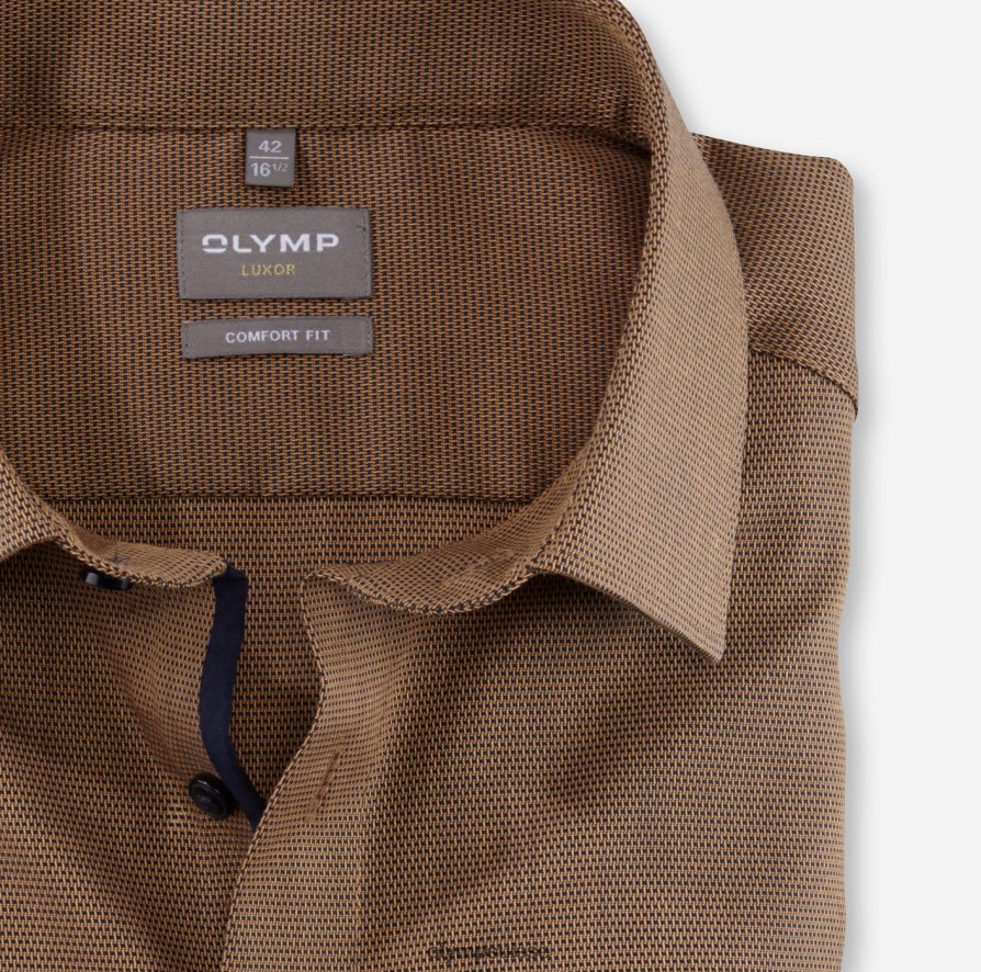 coupe confort louxor, chemise d\'affaires, new kent, mandarin OLYMP vêtements VVP4DB1616