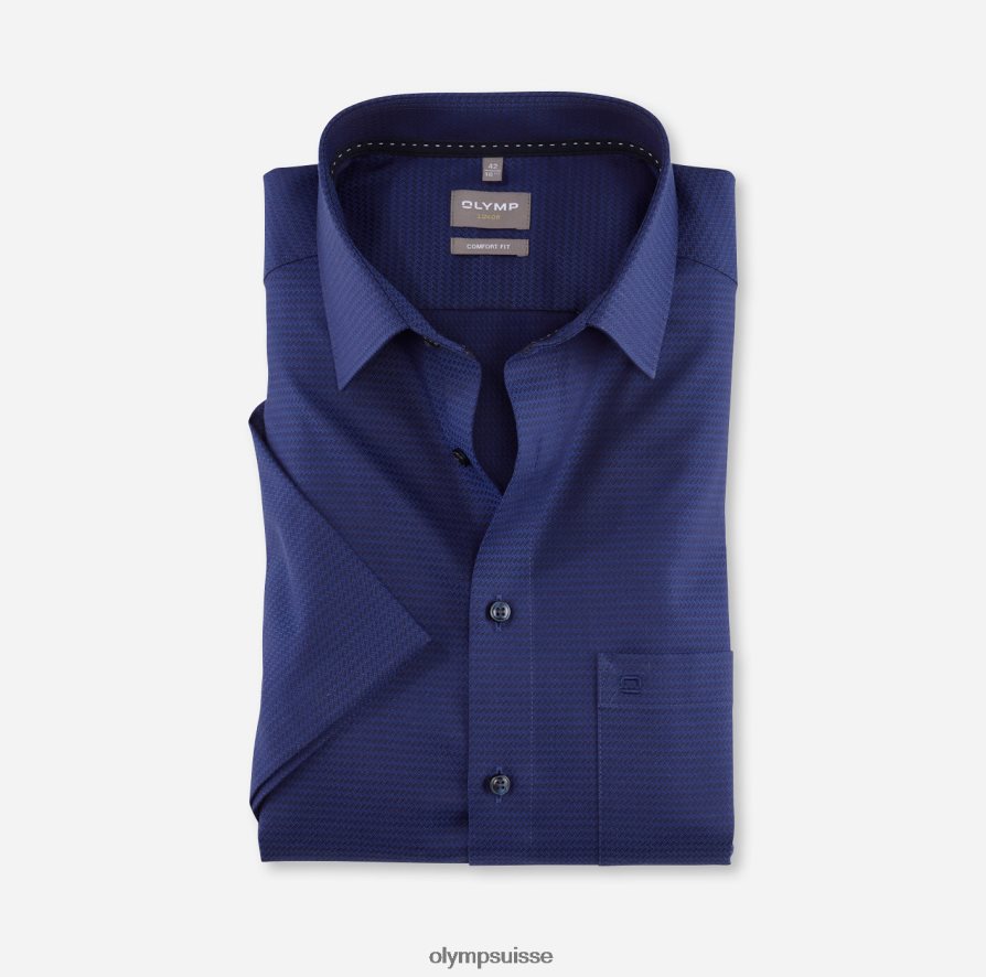 coupe confort louxor, chemise d'affaires, new kent, marine OLYMP vêtements VVP4DB1506