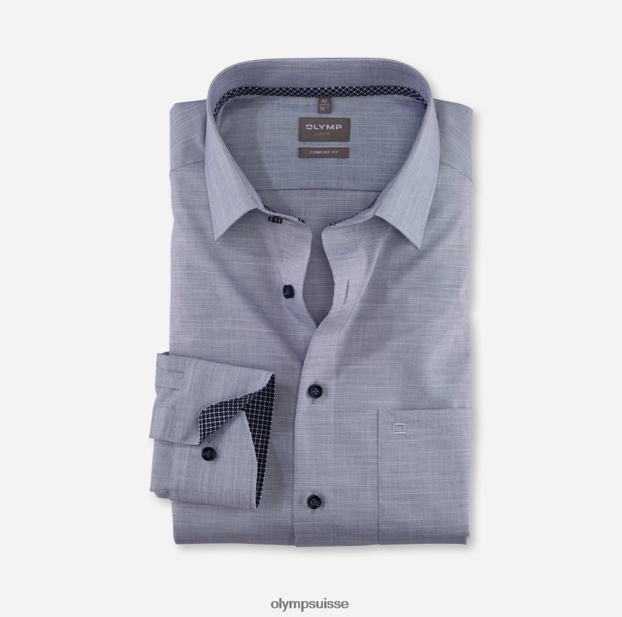coupe confort louxor, chemise d'affaires, new kent, marine OLYMP vêtements VVP4DB1632