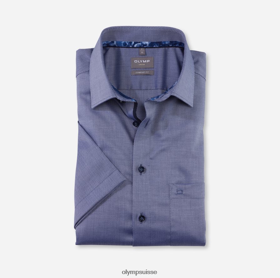coupe confort louxor, chemise d'affaires, new kent, marine OLYMP vêtements VVP4DB1639