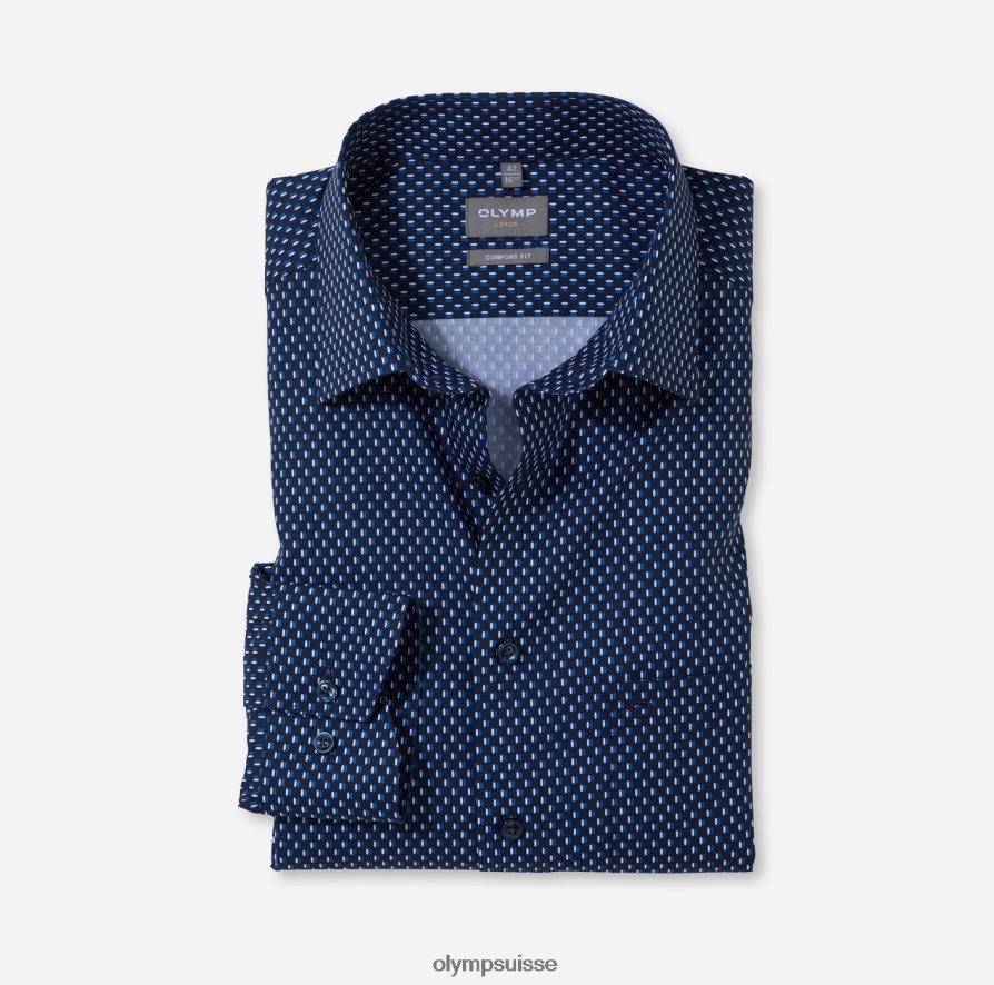 coupe confort louxor, chemise d'affaires, nouveau kent, royal OLYMP vêtements VVP4DB1563