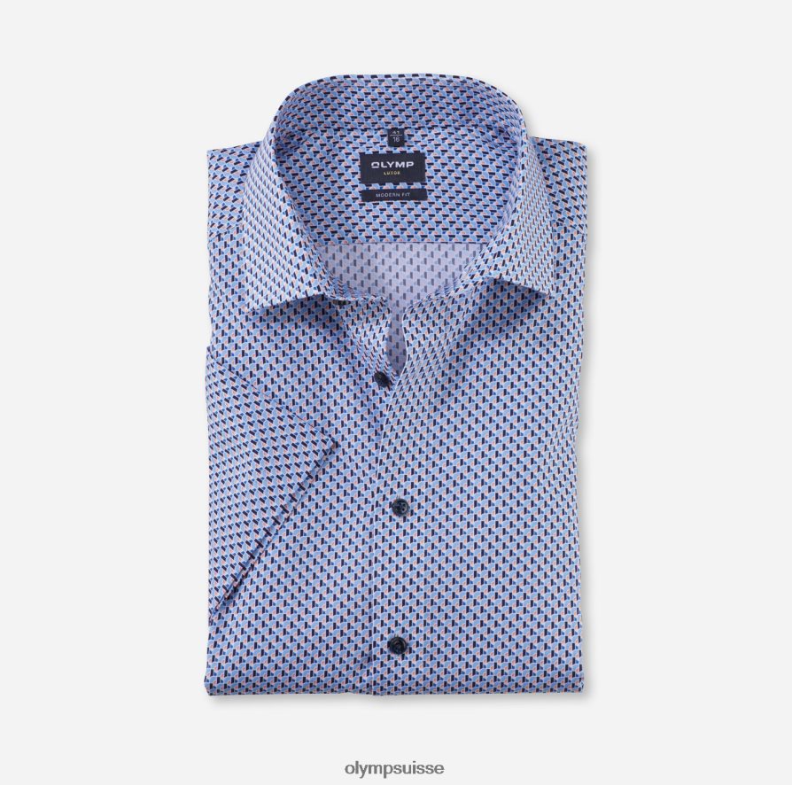 coupe moderne louxor, chemise d'affaires, global kent, orange OLYMP vêtements VVP4DB1219