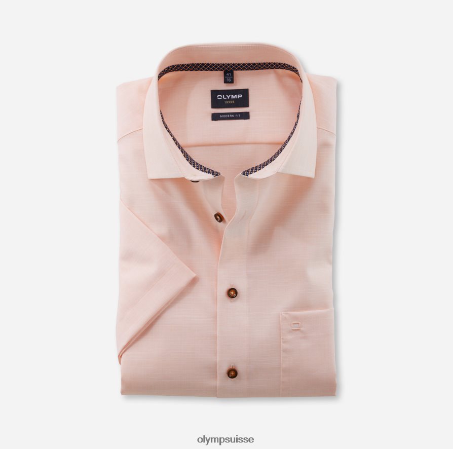 coupe moderne louxor, chemise d'affaires, kent mondial, mandarin OLYMP vêtements VVP4DB1279