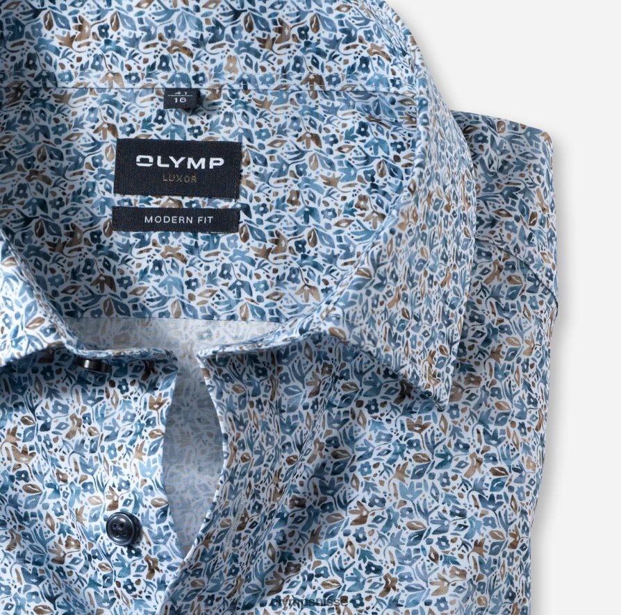 coupe moderne louxor, chemise d\'affaires, kent mondial, naturel OLYMP vêtements VVP4DB1289