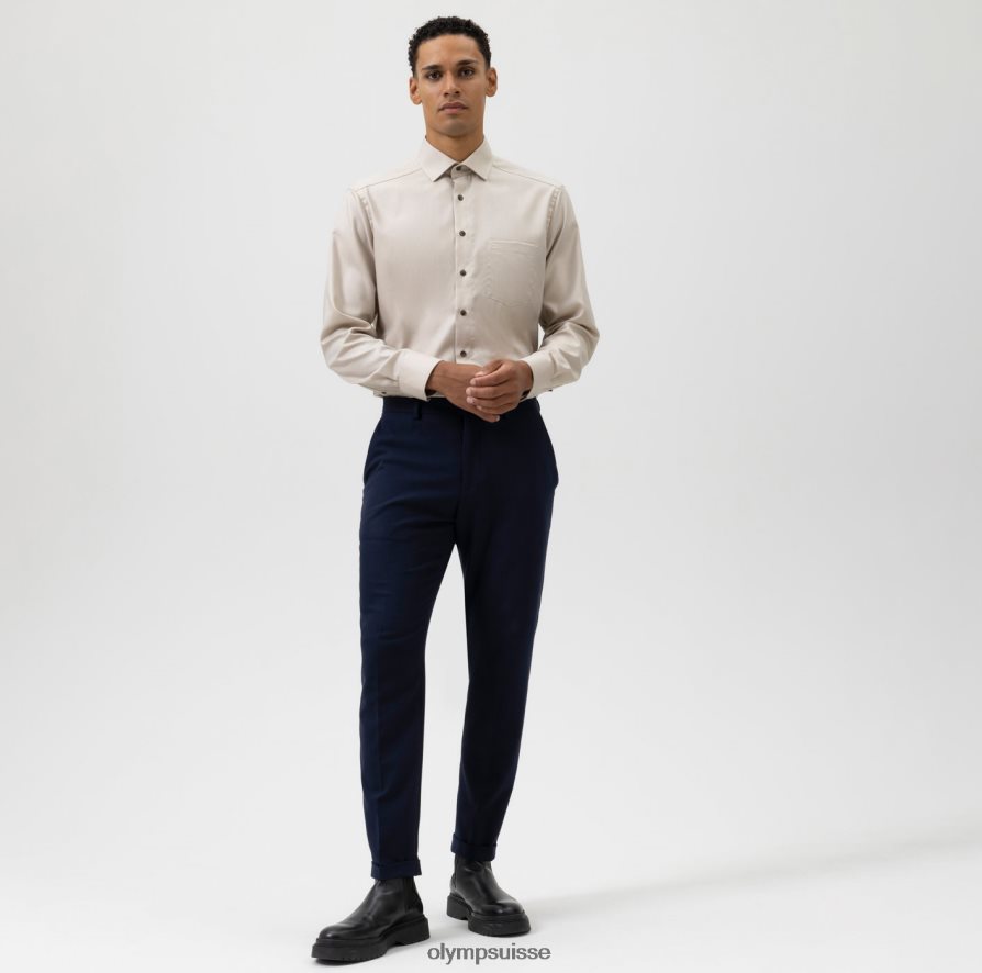 coupe moderne louxor, chemise d\'affaires, kent mondial, naturel OLYMP vêtements VVP4DB1337