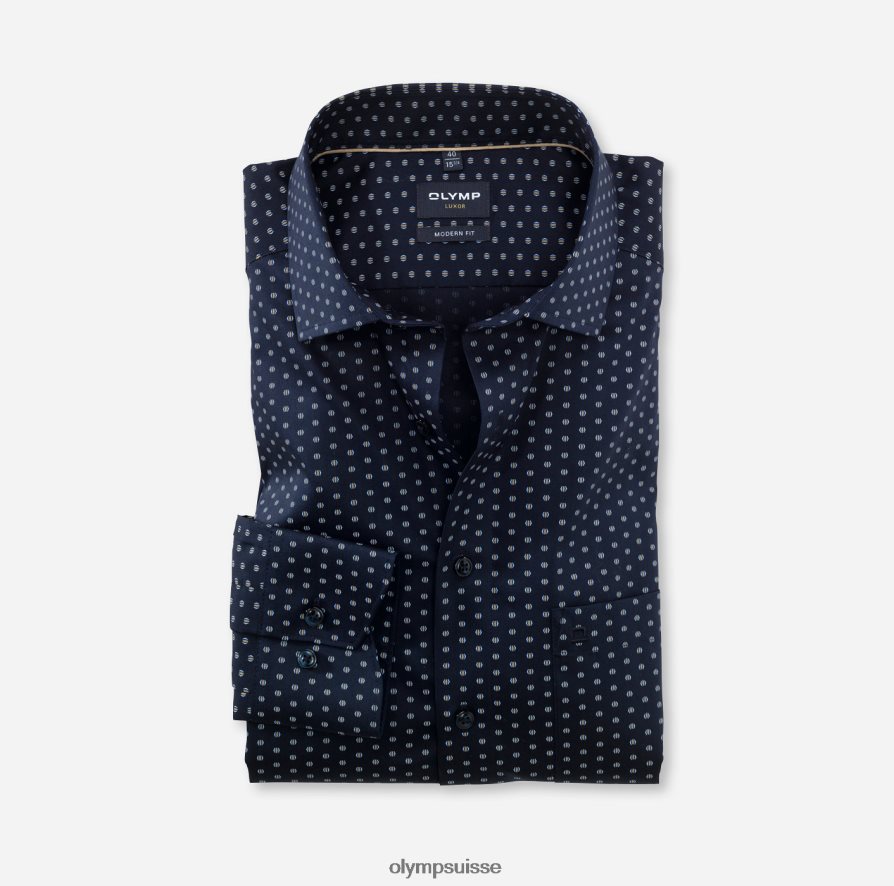 coupe moderne louxor, chemise d'affaires, kent mondial, naturel OLYMP vêtements VVP4DB1366